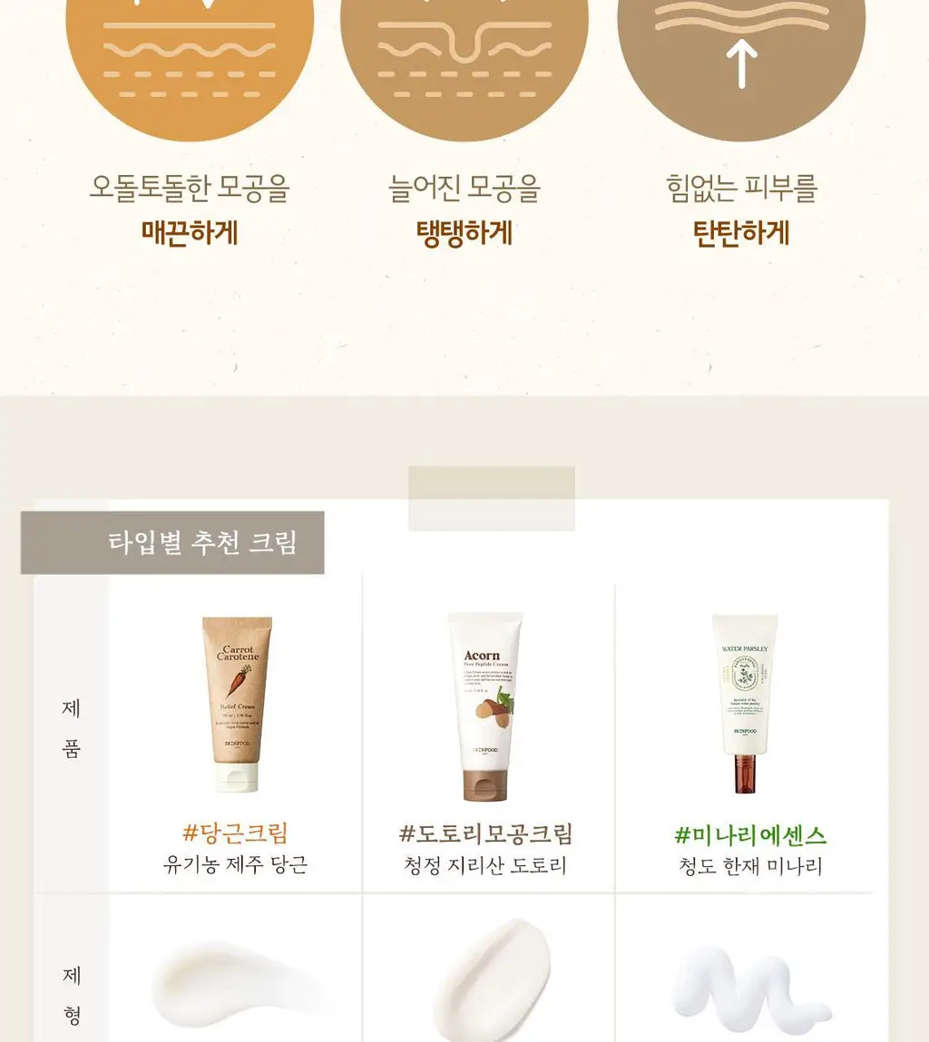 [도토리크림] 스킨푸드 도토리 모공 탄력 크림 70ml 상세페이지 20